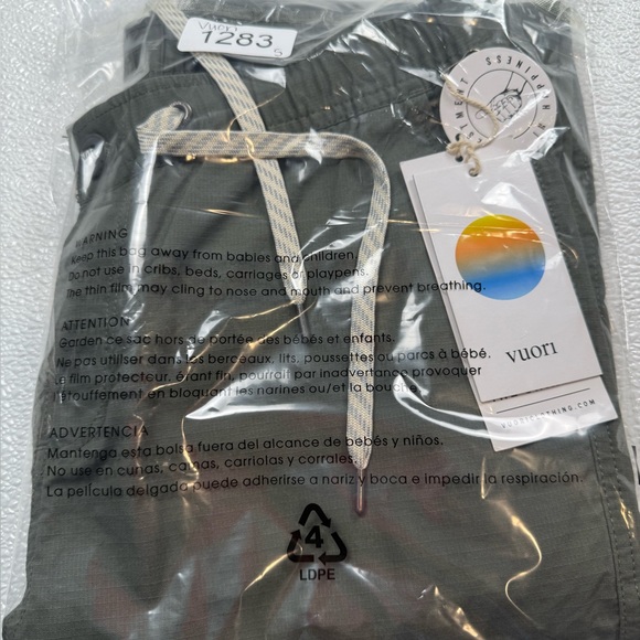 NWT ✨ Vuori Women’s Ripstop Pants - Long VW401-L Army Green Size Small‎ - Picture 12 of 12